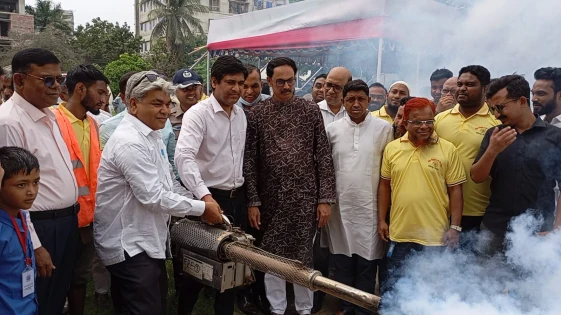 ফরিদপুরে মশক নিধন ও পরিষ্কার-পরিচ্ছন্নতা অভিযানের উদ্বোধন